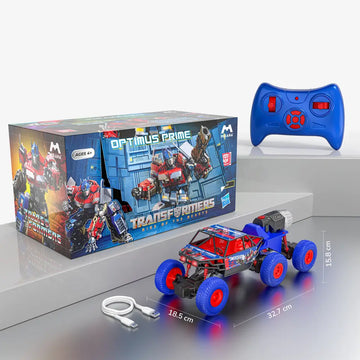 Mirana Transformers Optimus Prime RC Crawler Car with USB Rechargeable