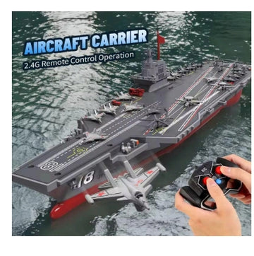 RC Aircraft Carrier - 2.4G Remote Control Simulation Warship