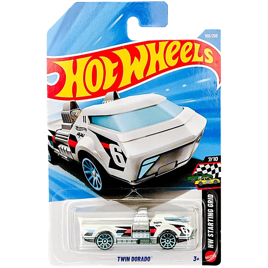 Hot Wheels Combo Set - Twin Dorado Car + Ultimate Collector Case