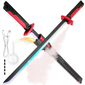 Piaobo Zhe RGB Light Sword with Spark, Spray & Sound Effects