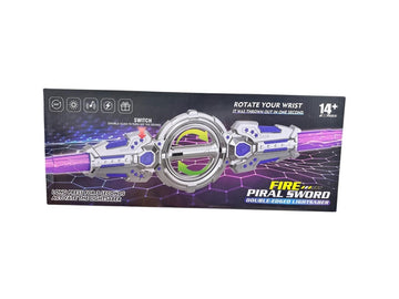 Fire Piral Sword - Double-Edged Lightsaber Toy