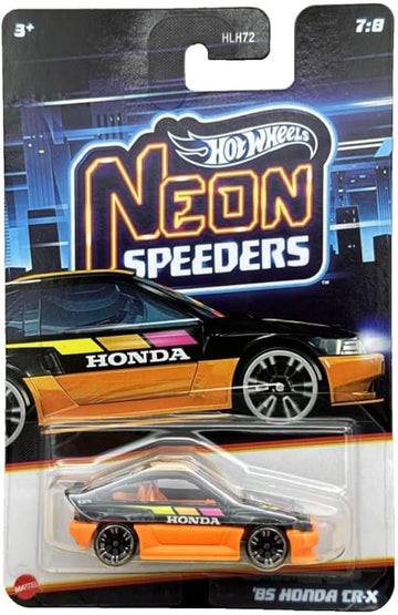 Hot Wheels Neon Speeders '85 Honda CR-X (7:8)