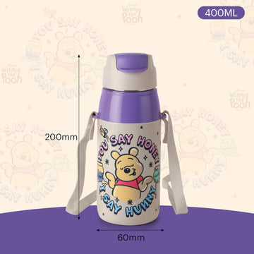 Cello Kidzbee Era 400 Hunny Bear Winnie the Pooh Kids Insulated Bottle 400ml