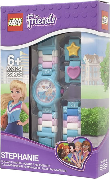 LEGO Friends Stephanie Buildable Watch | 23 Pcs | Sky Blue | Girls Watch 6+