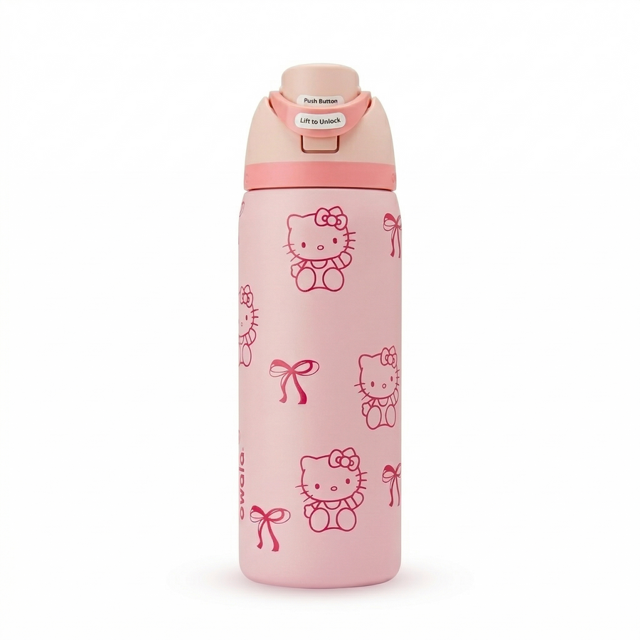 Owala x Hello Kitty FreeSip Insulated Water Bottle 32oz – Pink