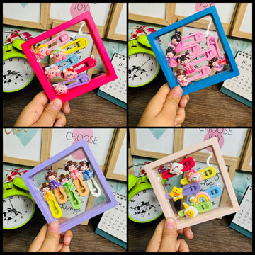 Kawaii Character Hair Clips Gift Box – Set of 2