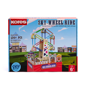 Kores Sky-Wheel Ride DIY STEM Kit – 120+ Pcs | Ages 6+