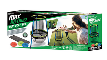 Max Distance Disc Golf Set – Indoor & Outdoor Frisbee Golf Game