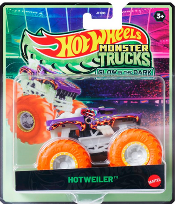 Hot Wheels Monster Trucks Glow in the Dark - Hotweiler (JFX19)