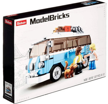 Sluban ModelBricks Retro Camper Van M38-B0707