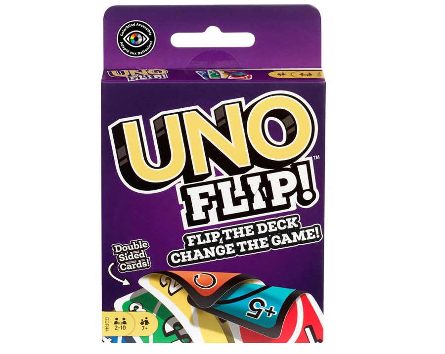 UNO Flip! Card Game by Mattel