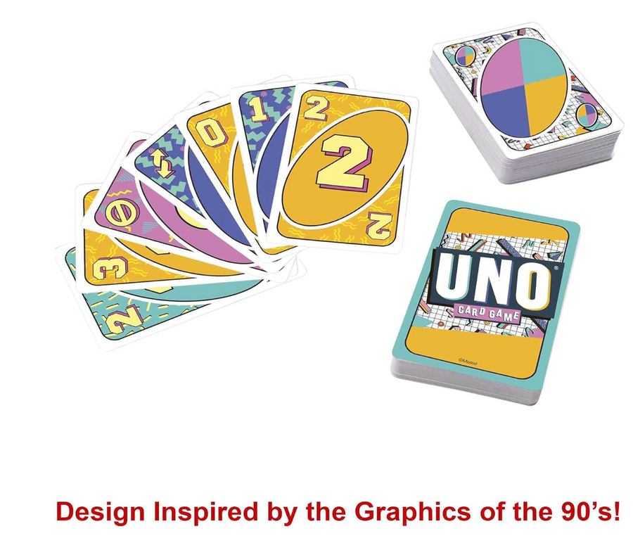 UNO Card Game – 90s Edition