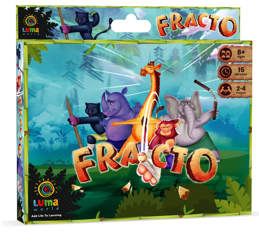 Fracto Fraction Card Game by Luma World