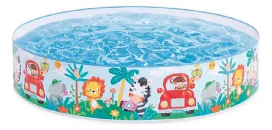 Intex Wet Set Safari Snapset Kids Pool – 122cm x 25cm (4' x 10")