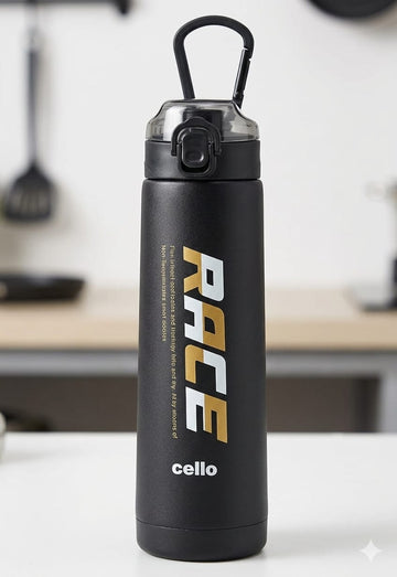 Cello Puro Steel-X Race 600 Insulated Water Bottle 560ml