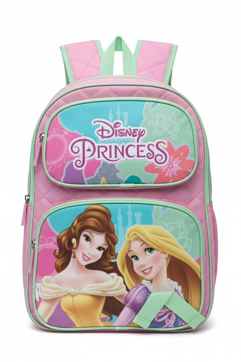 Disney Princess 16 Inch School Bag - Pink (PG25)