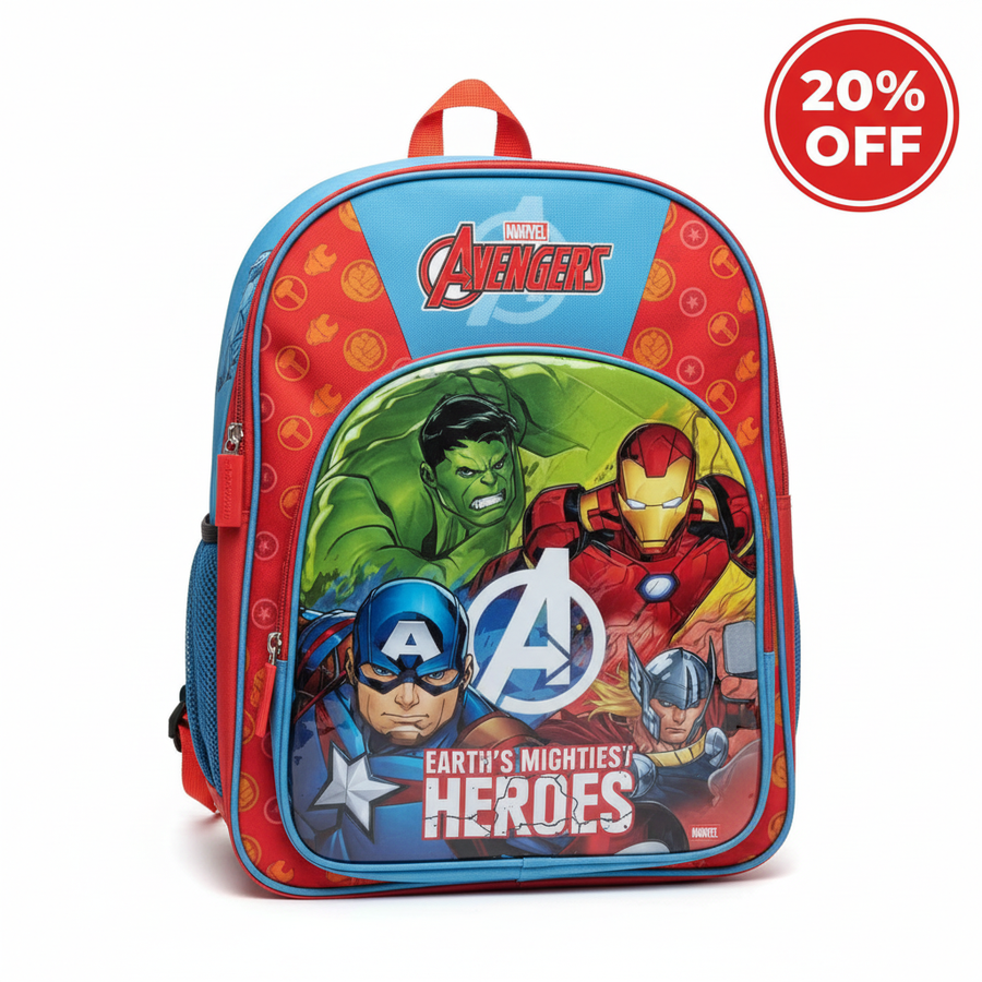 Avengers 16 inch School Bag - Earth's Mightiest Heroes