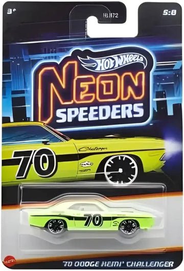 Hot Wheels Neon Speeders '70 Dodge Hemi Challenger (5:8)