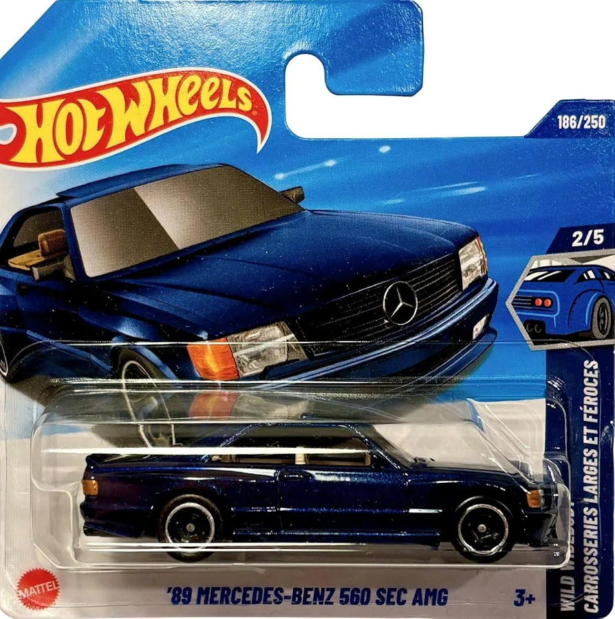 Hot Wheels '89 Mercedes-Benz 560 SEC AMG - Wild Widebodies (186/250)